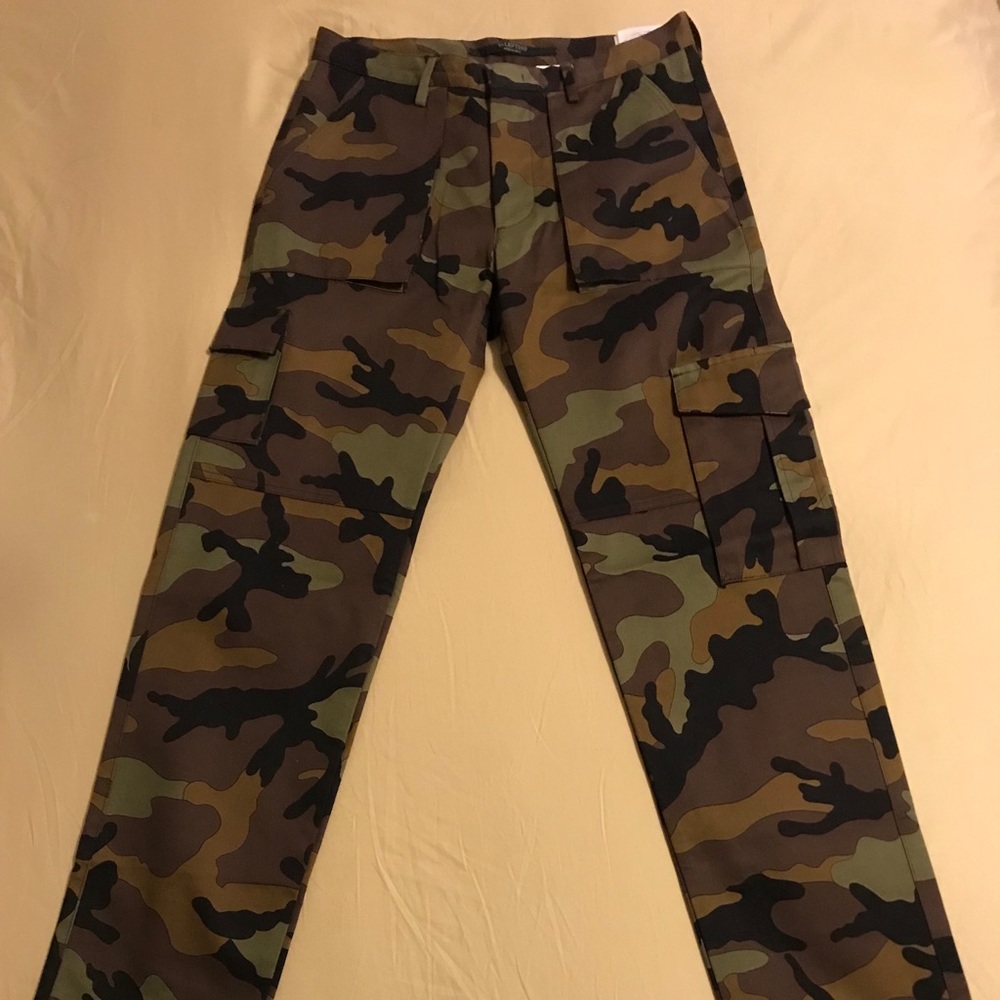 Valentino Camouflage Pants